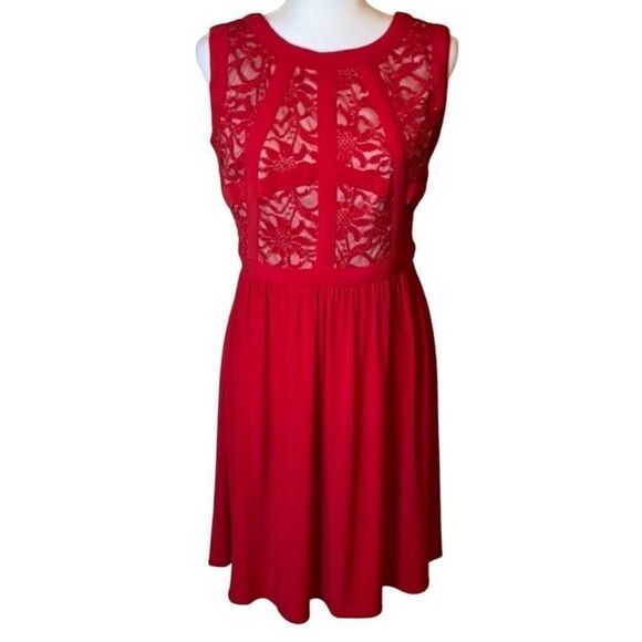The MORGAN & CO red special occasions dress size 5/6 - Picture 1 of 11